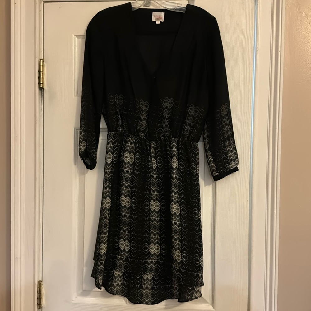 Parker 100% silk dress